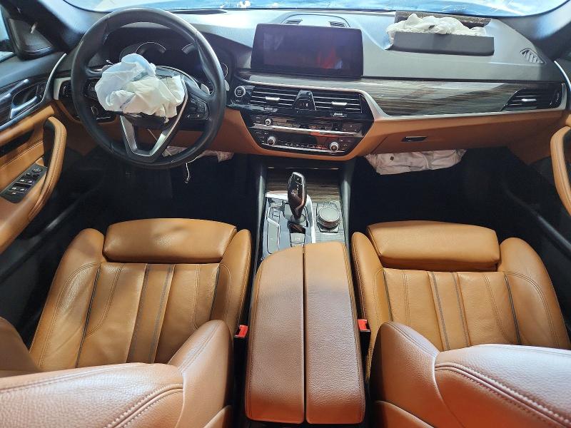 2018 BMW 5er VIN WBAJE7C54JG891292 COPART salvage auction — FRONT END, Il - Salvage Certificate, sold $6,200 on 2026-07-27 (photo 8)