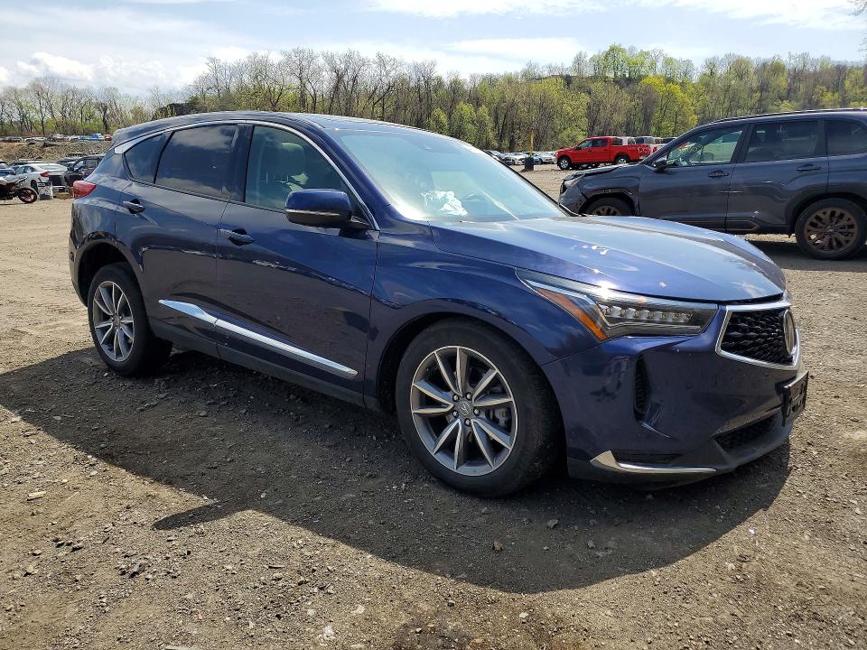 2024 Acura Rdx VIN 5J8TC2H54RL025187 COPART salvage auction — FRONT END, Ny - Mv-907A Salvage Certificate, sold $6,100 on 2026-07-02 (photo 4)