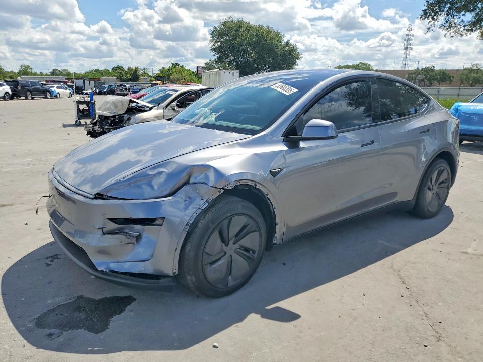 2026 Tesla Model y VIN 7SAYGDED2TF549760 COPART salvage auction — FRONT END, Salvage Title, sold $22,000 on 2026-07-23 (photo 1)