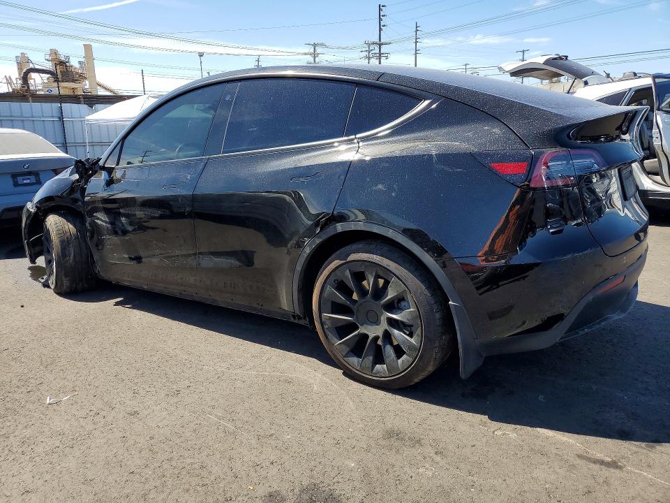 2023 Tesla Model y VIN 7SAYGDEE2PA109906 COPART salvage auction — FRONT END, CA, sold $6,500 on 2026-07-27 (photo 2)