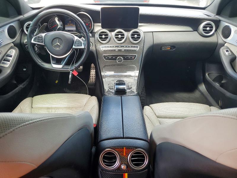 2018 Mercedes-benz C class VIN 55SWF6EB9JU236198 COPART salvage auction — NORMAL WEAR, Tx - Certificate Of Title, sold $8,500 on 2026-07-02 (photo 8)