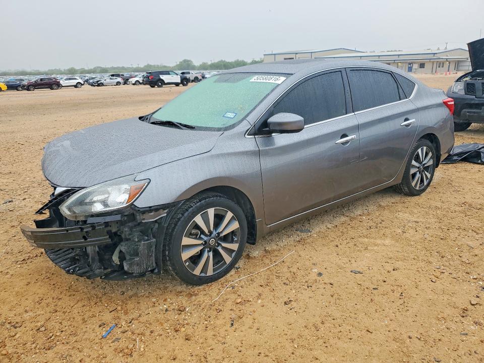 2019 Nissan Sentra VIN 3N1AB7APXKY455940 COPART salvage auction — FRONT END, Tx - Certificate Of Title, sold $1,750 on 2026-07-02 (photo 1)