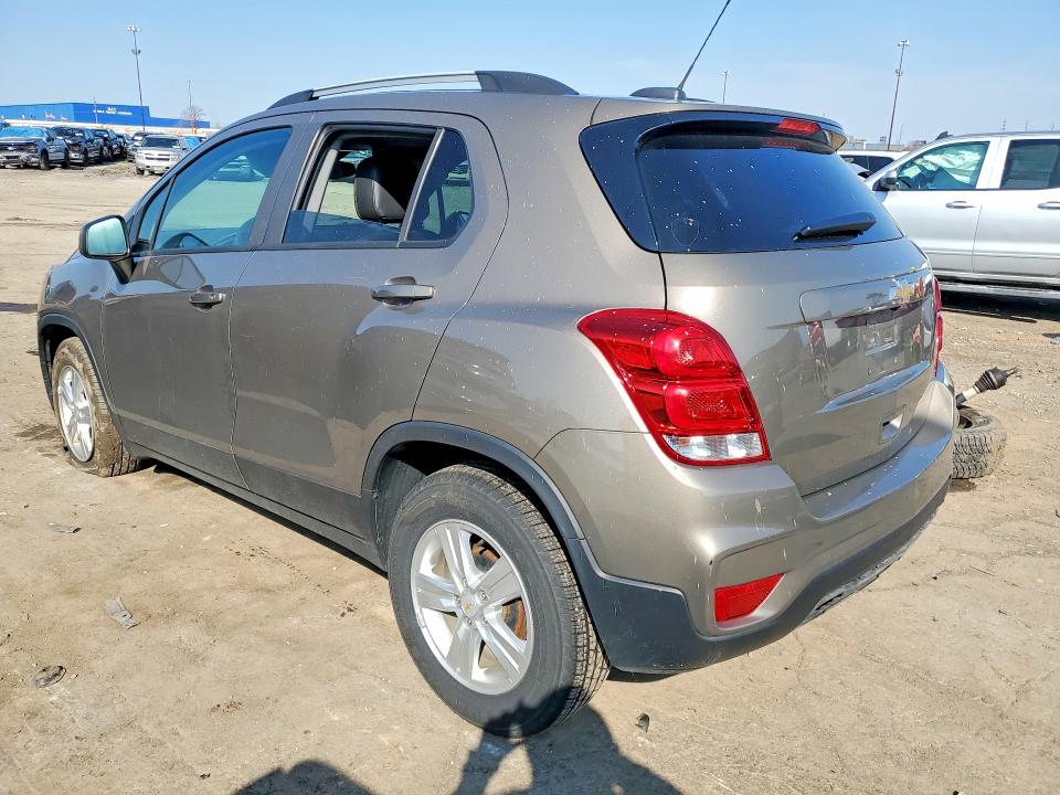 2021 Chevrolet Trax VIN KL7CJLSB5MB329844 COPART salvage auction — FRONT END, Mi - Scrap Certificate Of Title, sold $1,850 on 2026-07-10 (photo 2)