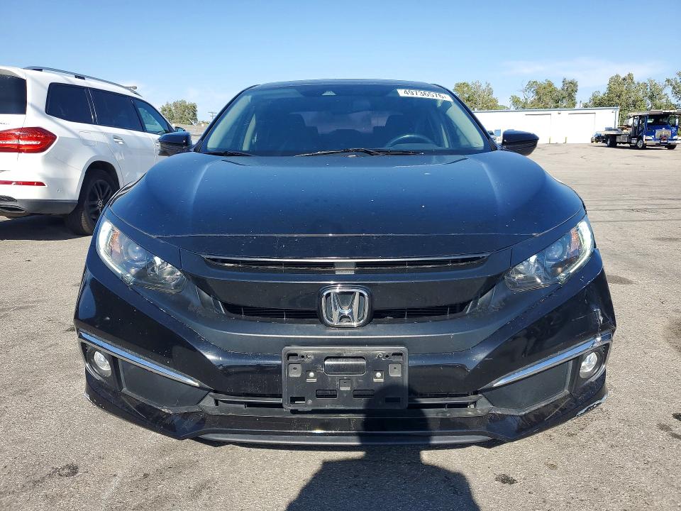 2019 Honda Civic VIN JHMFC1F39KX002542 COPART salvage auction — REAR END, Salvage Title, sold $5,500 on 2026-07-16 (photo 5)
