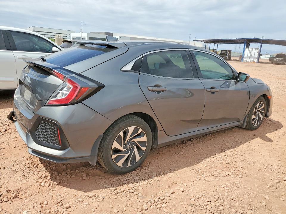 2017 Honda VIN SHHFK7H21HU228250 COPART salvage auction — REAR END, Az - Certificate Of Title, sold $1,500 on 2026-07-28 (photo 3)