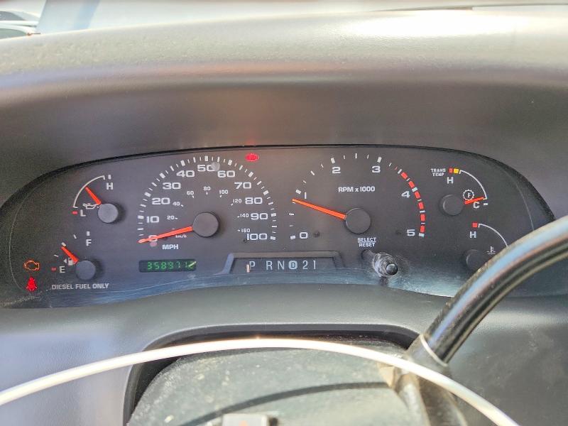 2002 Ford F-250 super duty VIN 1FTNX20F62EA21989 COPART salvage auction — VANDALISM, Ca - Salvage Certificate, sold $7,600 on 2026-07-16 (photo 9)