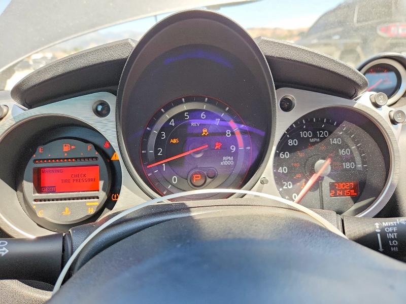 2017 Nissan 370z VIN JN1AZ4EHXHM952706 COPART salvage auction — FRONT END, Ca - Salvage Certificate, sold $800 on 2026-07-22 (photo 9)