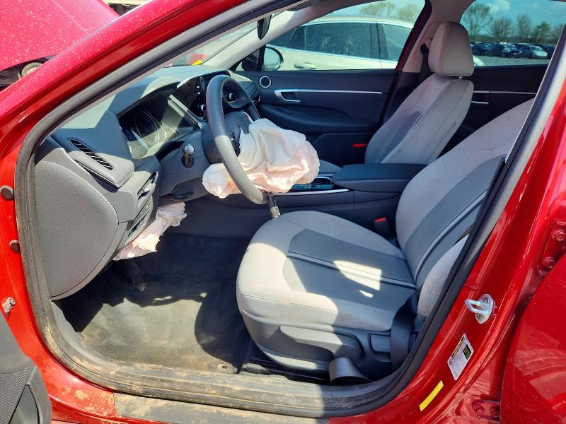 2020 Hyundai Sonata VIN 5NPEG4JAXLH034230 COPART salvage auction — FRONT END, Il - Salvage Certificate, sold $2,150 on 2026-07-27 (photo 7)