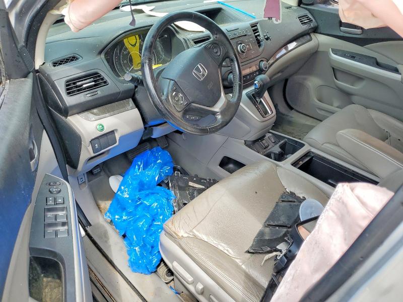 2012 Honda Cr-v VIN JHLRM4H76CC013247 COPART salvage auction — ROLLOVER, AL - CERT OF TITLE-SALVAGE TITLE, sold $1,350 on 2026-07-09 (photo 8)
