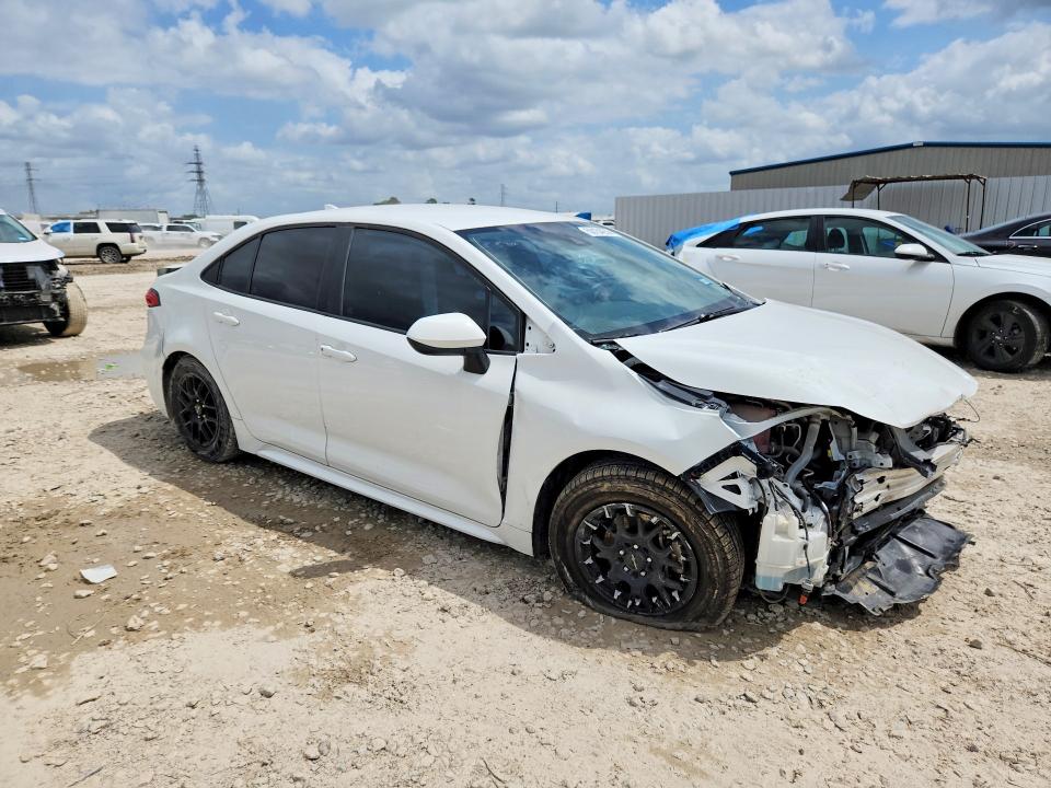 2021 Toyota Corolla VIN 5YFDPMAE8MP190396 COPART salvage auction — FRONT END, Tx - Salvage Vehicle Title, sold $3,000 on 2026-07-10 (photo 4)
