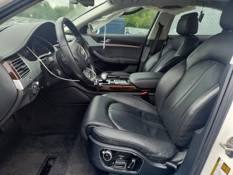 2015 Audi A8 VIN WAUJGAFD8FN019937 COPART salvage auction — SIDE, Or - Lien Papers Salvage, sold $3,050 on 2026-09-17 (photo 7)