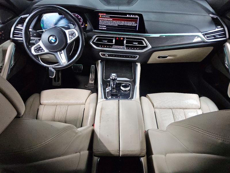 2021 BMW X6 VIN 5UXCY8C04M9E21187 COPART salvage auction — NORMAL WEAR, In - Certificate Of Title, sold $23,250 on 2026-07-09 (photo 8)