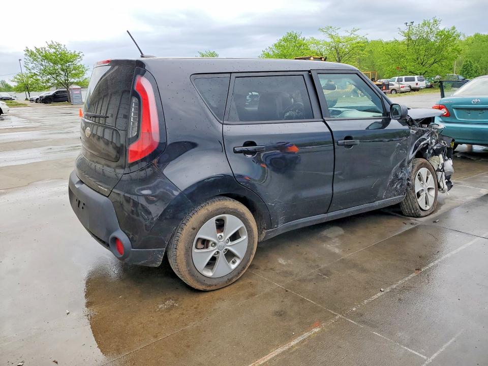 2016 Kia Soul VIN KNDJN2A24G7399546 COPART salvage auction — FRONT END, Ky - Cert Of Title-Salvage, sold $450 on 2026-07-27 (photo 3)