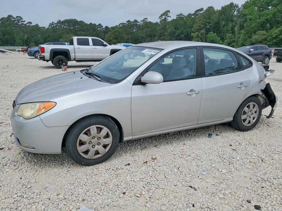 2008 Hyundai Elantra VIN KMHDU46D08U426004 COPART salvage auction — REAR END, Tx - Salvage Vehicle Title, sold $525 on 2026-07-31 (photo 1)