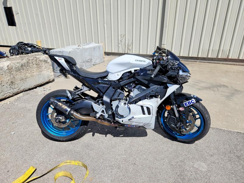 2025 Cf moto 675ss VIN LCEPEVLP4S6001528 COPART salvage auction — FRONT END, KS - CERT OF TITLE-SALVAGE, sold $1,200 on 2026-07-02 (photo 1)