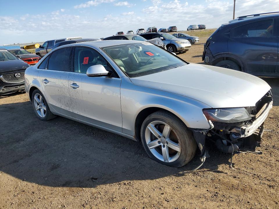 2009 Audi A4 VIN WAUSF78K49N025082 COPART salvage auction — FRONT END, Ab - Oop - Salvage, sold $475 on 2026-07-28 (photo 4)