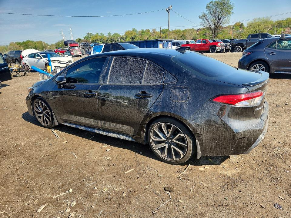2020 Toyota Corolla VIN 5YFP4RCE7LP029441 COPART salvage auction — SIDE, MD - CERT OF SALVAGE > 75% DAMAGE, sold $3,600 on 2026-07-30 (photo 2)