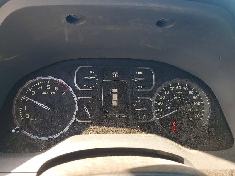 2019 Toyota Tundra VIN 5TFUW5F12KX779344 COPART salvage auction — FRONT END, Sc - Cert Of Title-Salvage, sold $16,600 on 2026-07-13 (photo 9)