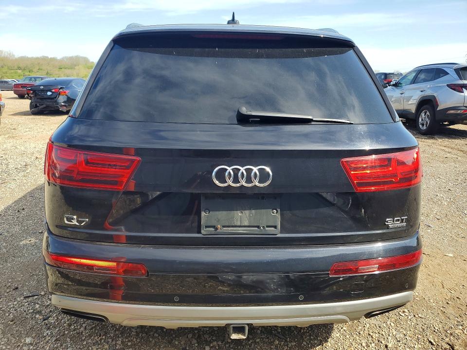 2017 Audi Q7 VIN WA1VAAF7XHD046155 COPART salvage auction — FRONT END, Il - Salvage Certificate, sold $3,350 on 2026-07-08 (photo 6)