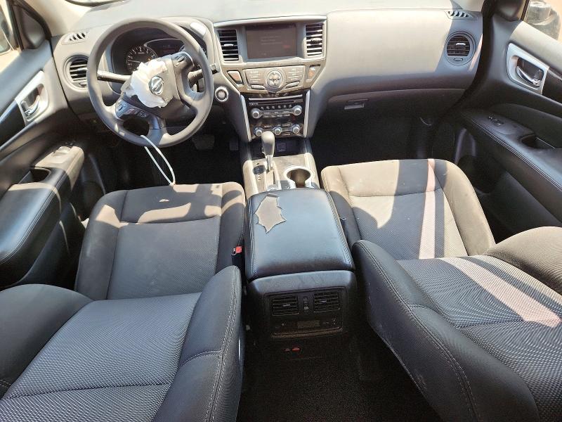 2020 Nissan Pathfinder VIN 5N1DR2AM2LC641296 COPART salvage auction — FRONT END, Md - Cert Of Salvage > 75% Damage, sold $2,200 on 2026-07-02 (photo 8)