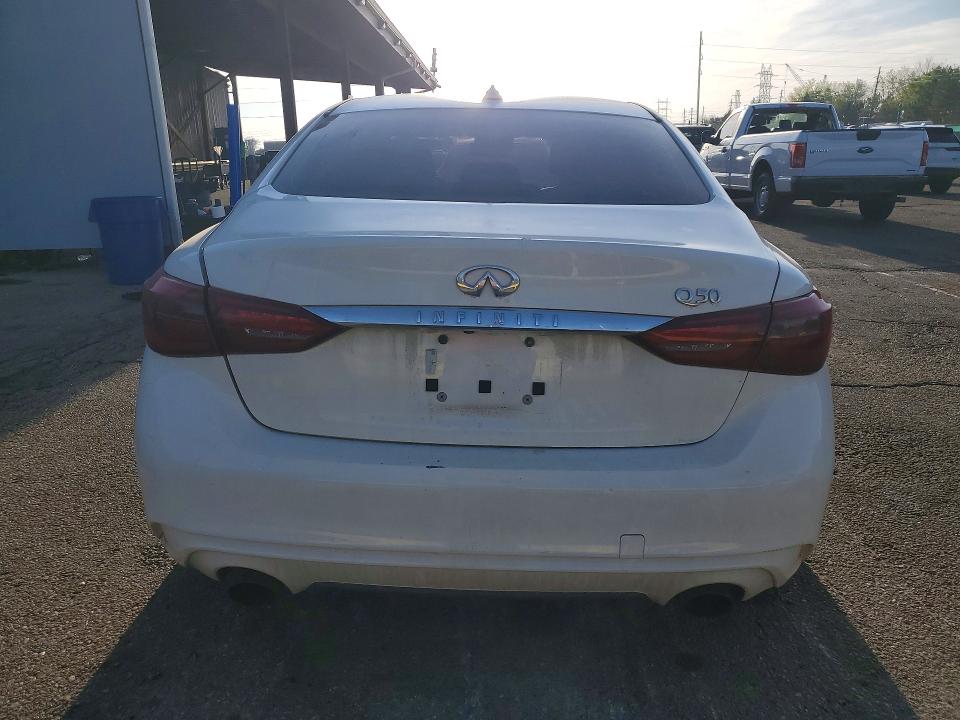 2019 Infiniti Q50 VIN JN1CV7AP1KM110184 COPART salvage auction — SIDE, Ca - Dis/Dlr/Exp Only Clean Title, sold $3,450 on 2026-07-09 (photo 6)