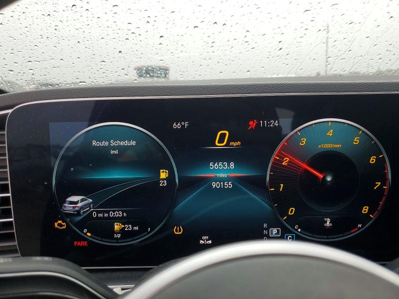 2020 Mercedes-benz VIN 4JGFB4KB1LA039135 COPART salvage auction — MINOR DENT/SCRATCHES, Tx - Certificate Of Title (P), sold $21,800 on 2026-07-09 (photo 9)
