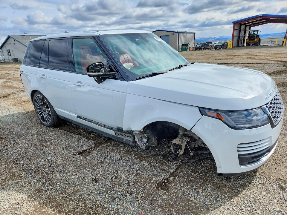 2021 Land rover RANGE ROVER VIN SALGV2SE6MA449602 COPART salvage auction — FRONT END, MT - SALVAGE CERTIFICATE OF A VEHIC, sold $12,800 on 2026-07-28 (photo 4)