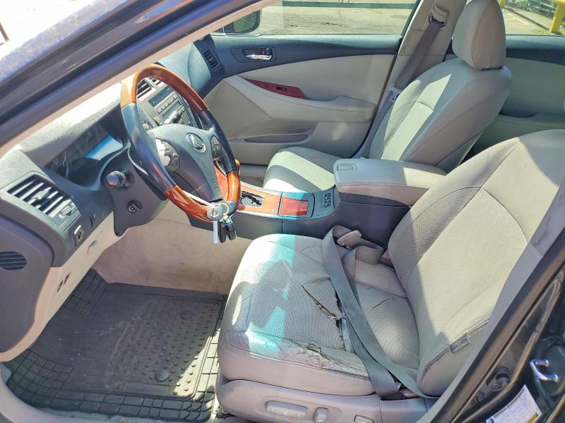 2007 Lexus Es 350 VIN JTHBJ46G172093030 COPART salvage auction — REAR END, Co - Rebuilt Salvage - Dealer Only, sold $900 on 2026-07-07 (photo 7)
