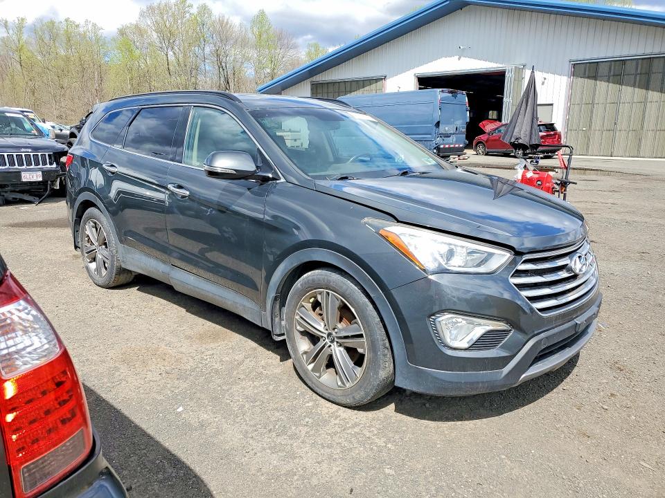 2013 Hyundai Santa fe VIN KM8SRDHF9DU004749 COPART salvage auction — SIDE, Ny - Certificate Of Title, sold $4,500 on 2026-07-30 (photo 4)