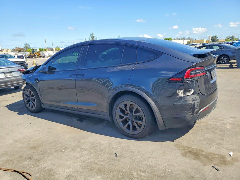 2024 Tesla Model x VIN 7SAXCDE50RF445213 COPART salvage auction — FRONT END, Fl - Cert Of Title Slvg Rebuildable, sold $15,100 on 2026-07-06 (photo 2)