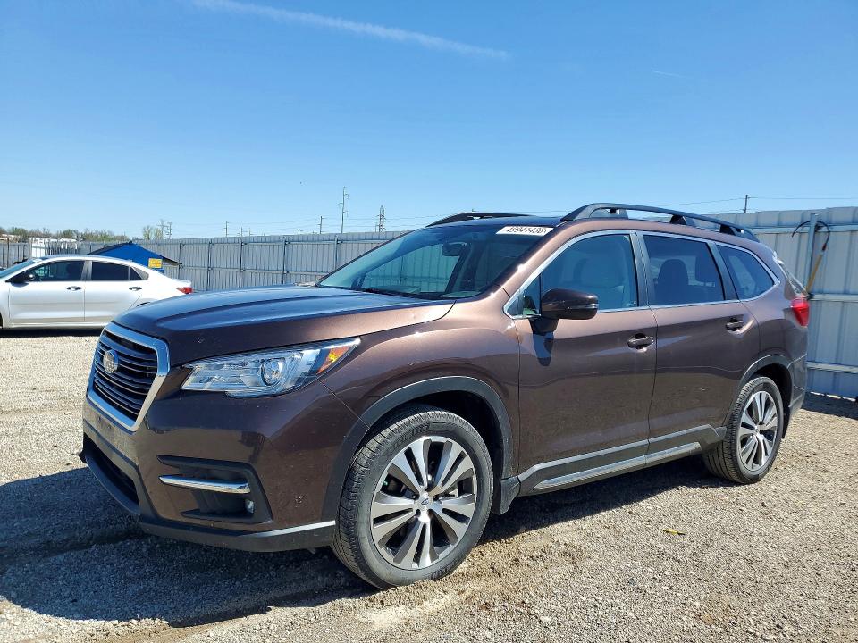 2021 Subaru Ascent VIN 4S4WMAPD6M3449163 COPART salvage auction — HAIL, Ia - Cert Of Title-Salvage Title, sold $400 on 2026-07-29 (photo 1)