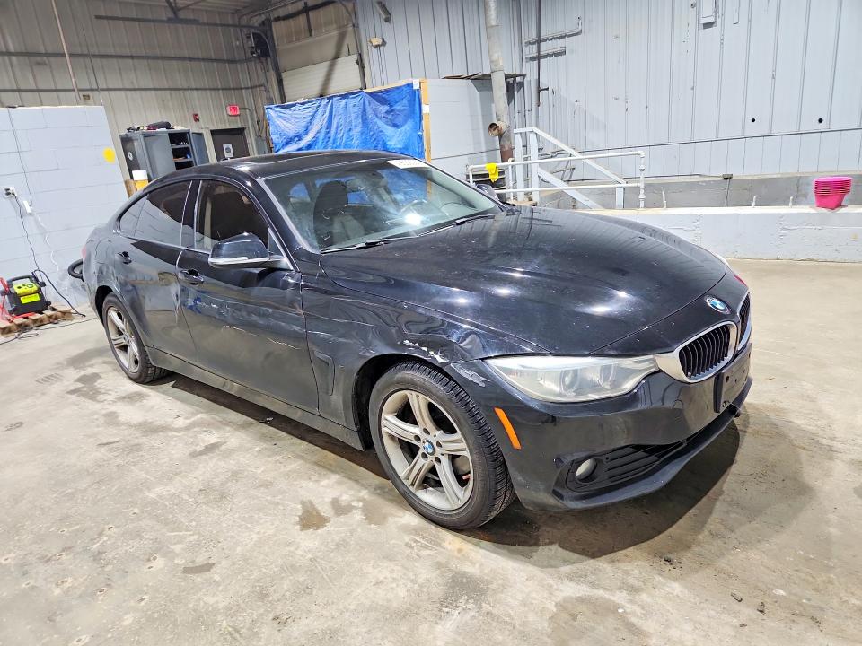 2015 BMW 4er VIN WBA4A7C59FD415024 COPART salvage auction — SIDE, Nh - Cert Of Title-Salvage, sold $1,500 on 2026-09-03 (photo 4)