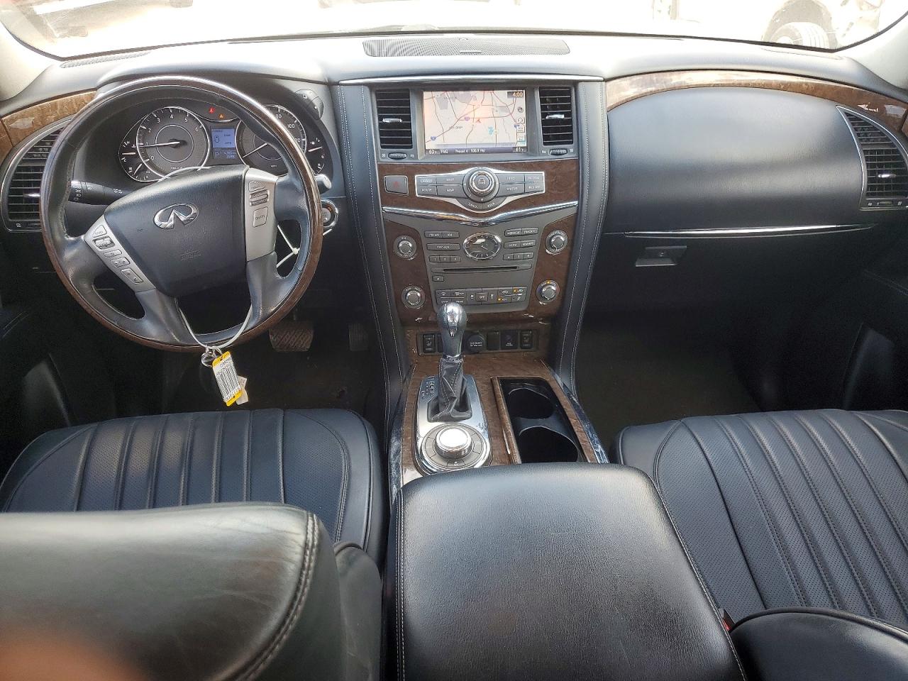 2017 Infiniti QX80 VIN JN8AZ2NE9H9158312 COPART salvage auction — Minor Dent/Scratches, TX - CERTIFICATE OF TITLE (P), sold $4,400 on 2026-07-08 (photo 8)