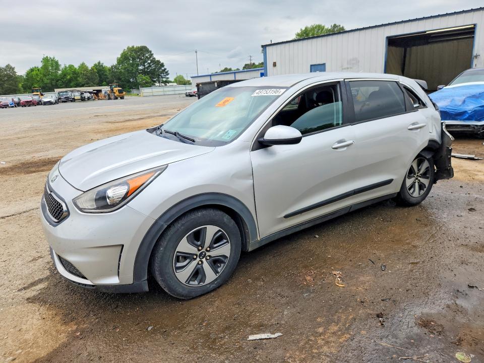 2017 Kia Niro VIN KNDCB3LC0H5046019 COPART salvage auction — REAR END, La - Cert Of Title-Salvage, sold $1,400 on 2026-07-16 (photo 1)