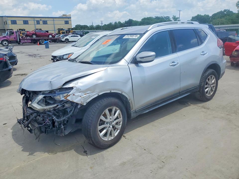 2018 Nissan Rogue VIN KNMAT2MV8JP575212 COPART salvage auction — FRONT END, Id - Salvage Certificate Of Title, sold $975 on 2026-07-16 (photo 1)