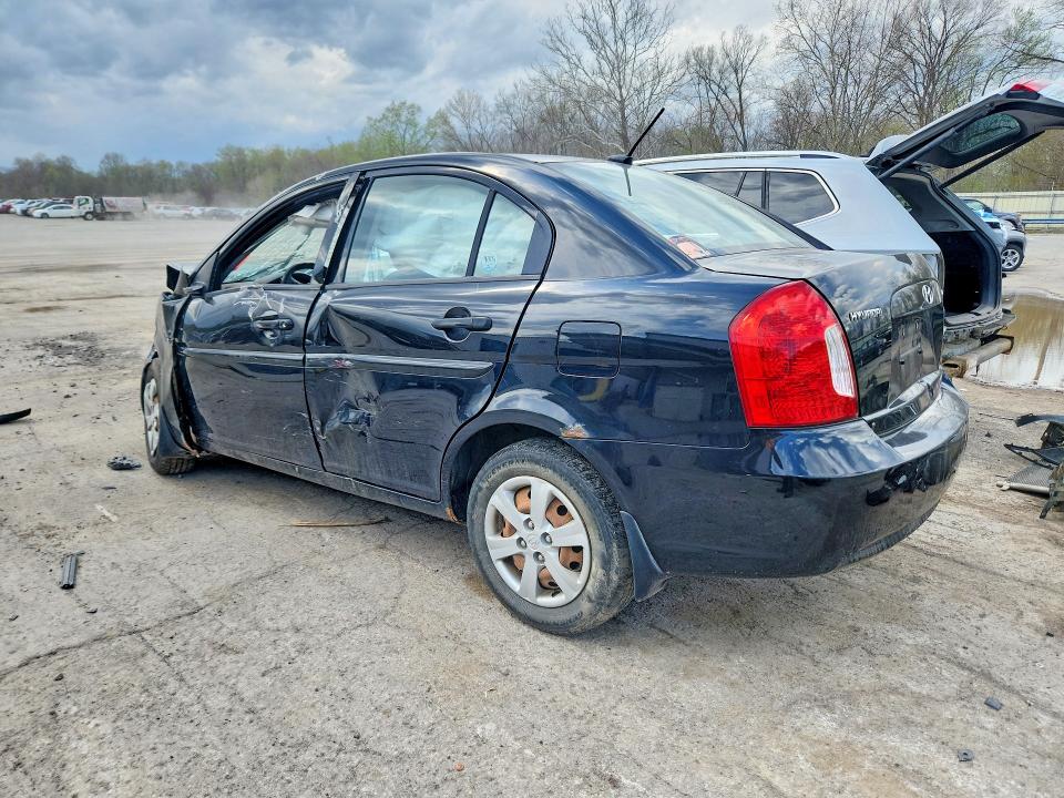 2010 Hyundai Accent VIN KMHCN4ACXAU407179 COPART salvage auction — FRONT END, SC - CERT OF TITLE-SALVAGE, sold $350 on 2026-07-02 (photo 2)