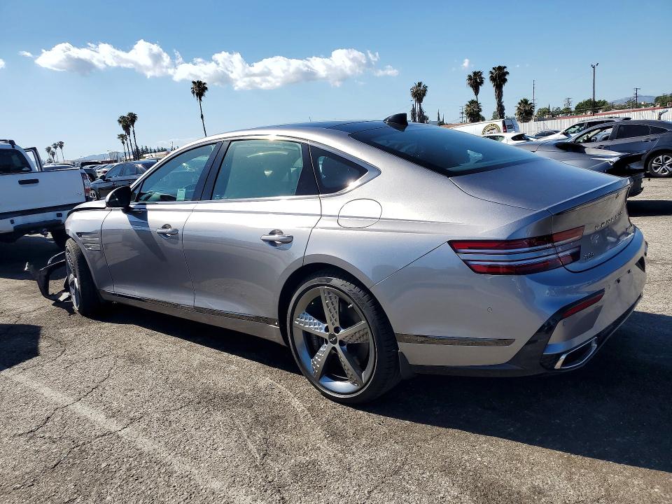 2025 Genesis G80 VIN KMTGG4SD5SU259615 COPART salvage auction — FRONT END, Ca - Salvage Certificate, sold $19,900 on 2026-07-03 (photo 2)