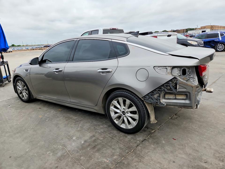 2018 Kia Optima VIN 5XXGU4L33JG242541 COPART salvage auction — REAR END, Tx - Salvage Vehicle Title, sold $3,250 on 2026-07-02 (photo 2)