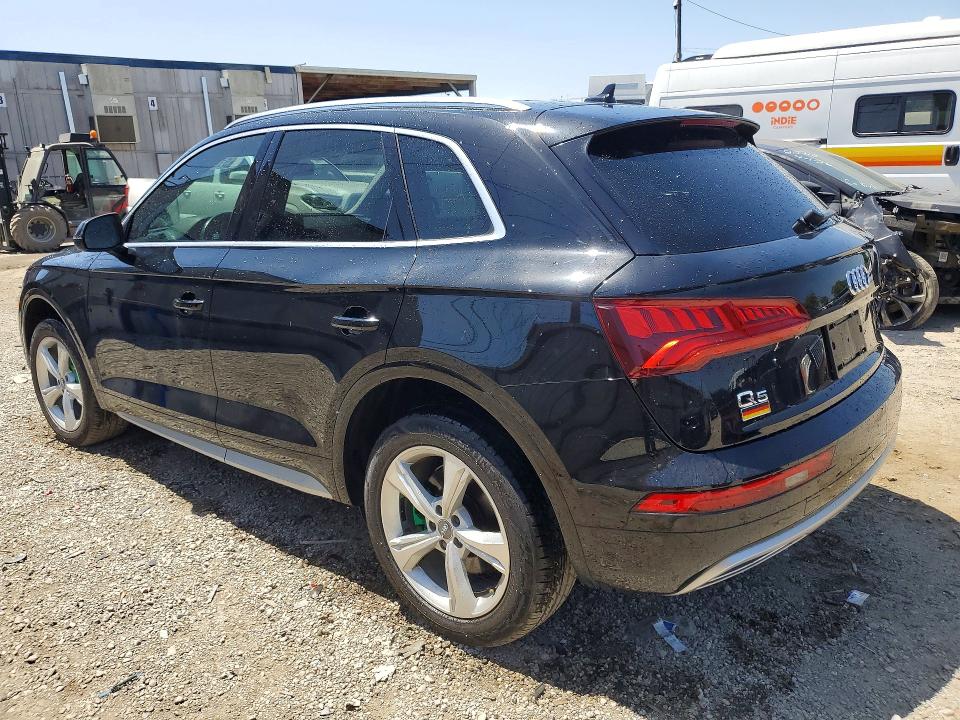 2020 Audi Q5 VIN WA1ANAFY5L2040599 COPART salvage auction — MINOR DENT/SCRATCHES, Ca - Dis/Dlr/Exp Only Clean Title (P), sold $8,200 on 2026-07-07 (photo 2)