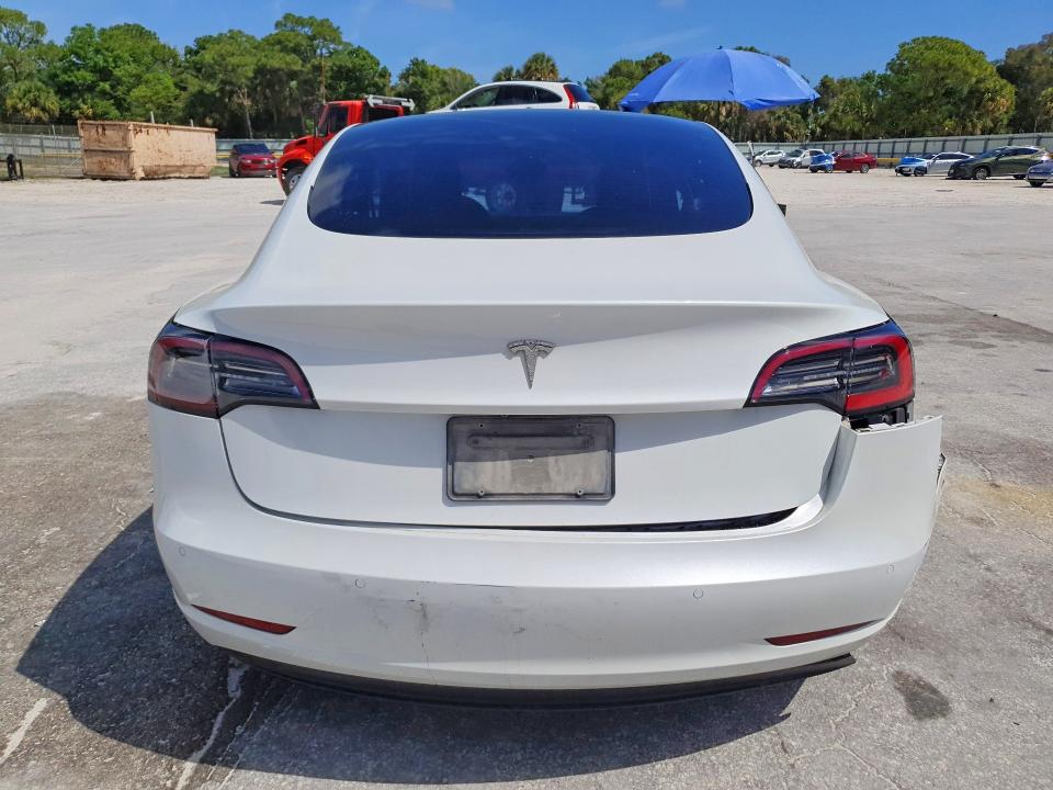2021 Tesla Model 3 VIN 5YJ3E1EA9MF029719 COPART salvage auction — FRONT END, Fl - Certificate Of Destruction, sold $4,750 on 2026-07-15 (photo 6)