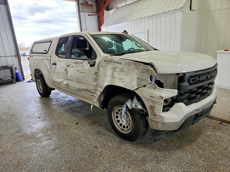 2024 Chevrolet Silverado VIN 1GCRDAEK1RZ278474 COPART salvage auction — FRONT END, Va - Cert Of Title - Salvage, sold $6,200 on 2026-07-23 (photo 4)