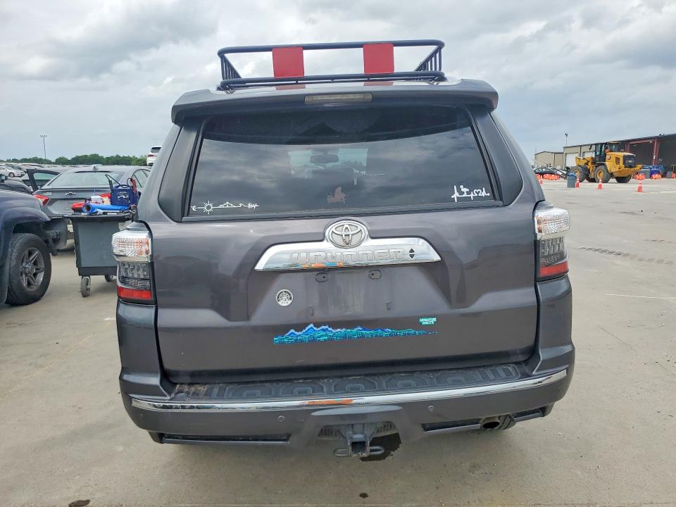 2014 Toyota 4runner VIN JTEBU5JR7E5165007 COPART salvage auction — FRONT END, Tx - Salvage Vehicle Title, sold $10,500 on 2026-07-16 (photo 6)