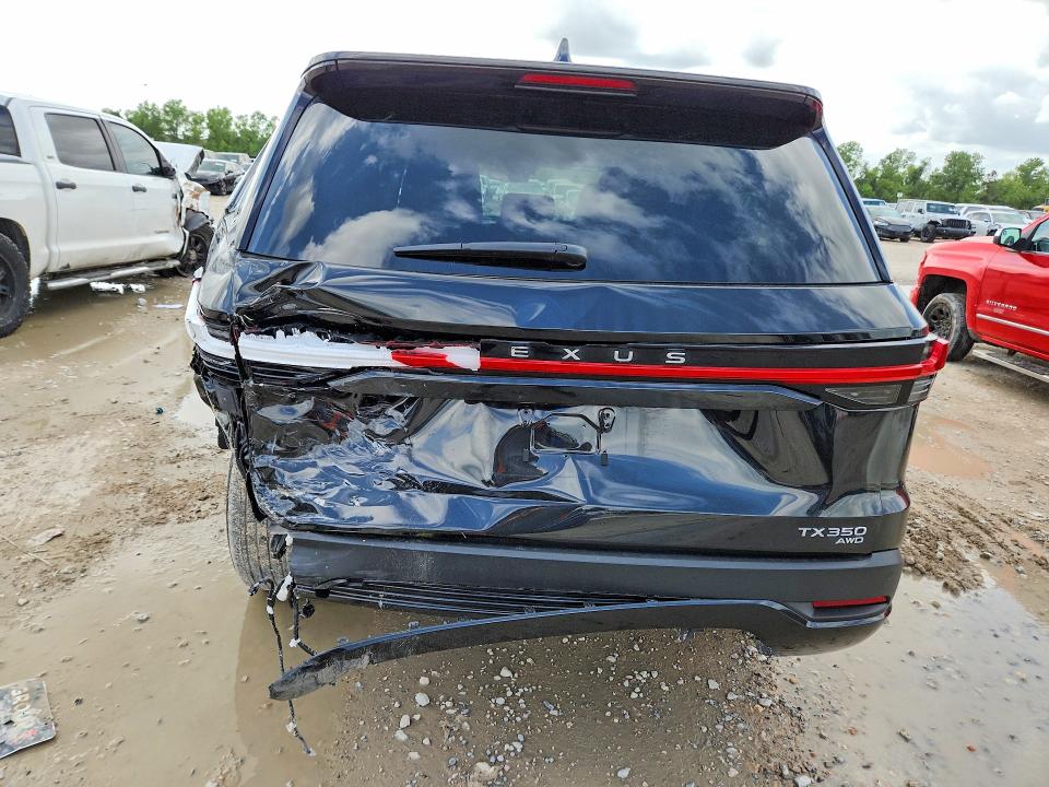 2026 Lexus Tx VIN 5TDAAAB63TS056461 COPART salvage auction — REAR END, Tx - Salvage Vehicle Title, sold $28,750 on 2026-07-14 (photo 6)