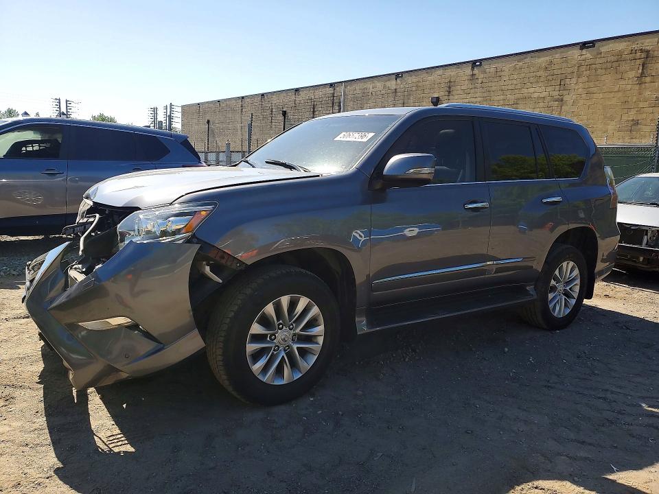 2017 Lexus Gx VIN JTJBM7FX1H5178330 COPART salvage auction — FRONT END, Md - Cert Of Salvage > 75% Damage, sold $12,100 on 2026-07-09 (photo 1)