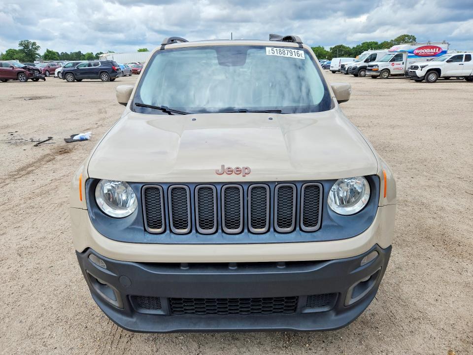 2016 Jeep Renegade VIN ZACCJABT0GPD21886 COPART salvage auction — REAR END, FL - CERT OF TITLE SLVG REBUILDABLE, sold $1,750 on 2026-07-02 (photo 5)