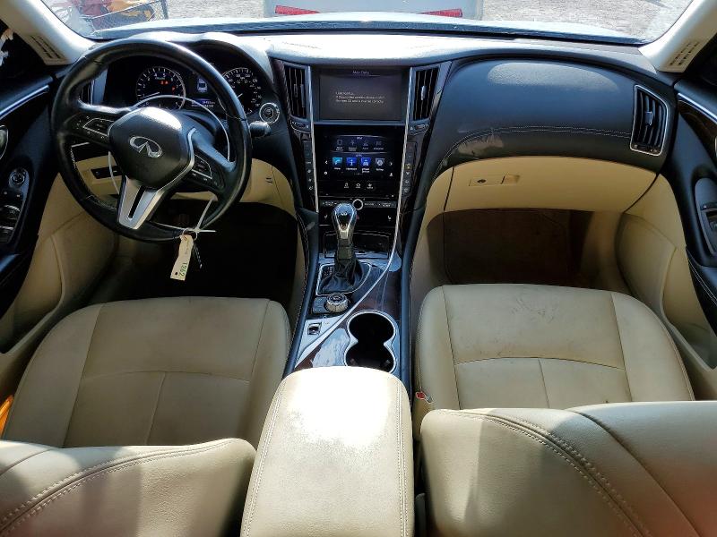 2018 Infiniti Q50 VIN JN1EV7AP4JM361790 COPART salvage auction — SIDE, FL, sold $5,100 on 2026-07-13 (photo 8)