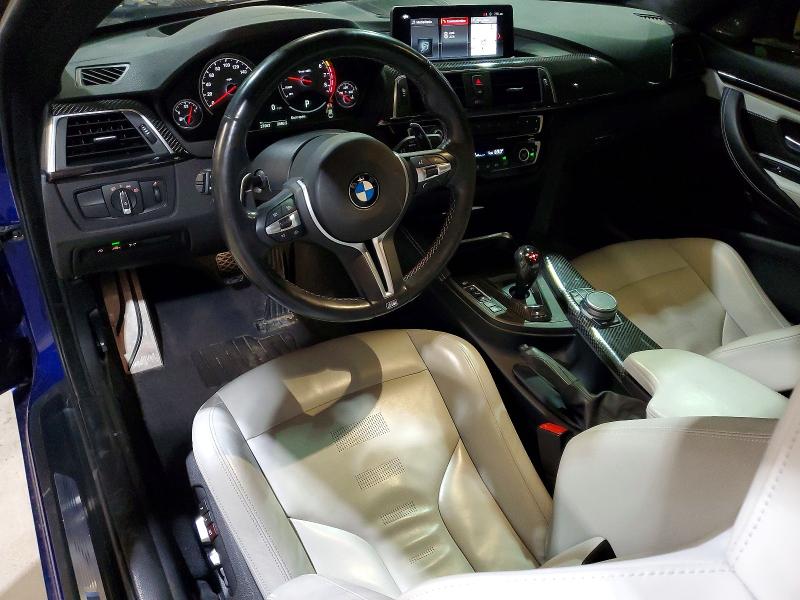 2020 BMW M4 VIN WBS4Y9C08LFH98786 COPART salvage auction — REAR END, Mi - Certificate Of Title, sold $39,250 on 2026-08-25 (photo 8)