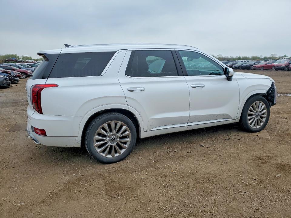 2020 Hyundai Palisade VIN KM8R5DHE8LU165996 COPART salvage auction — FRONT END, Il - Salvage Certificate, sold $8,600 on 2026-07-14 (photo 3)