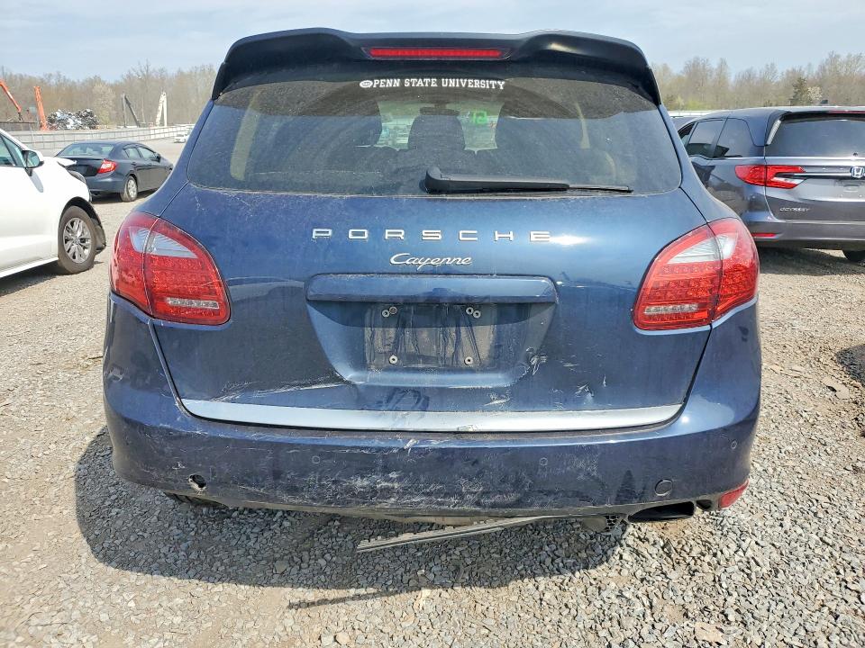 2014 Porsche Cayenne VIN WP1AA2A29ELA03206 COPART salvage auction — REAR END, Id - Salvage Certificate Of Title, sold $2,150 on 2026-07-31 (photo 6)