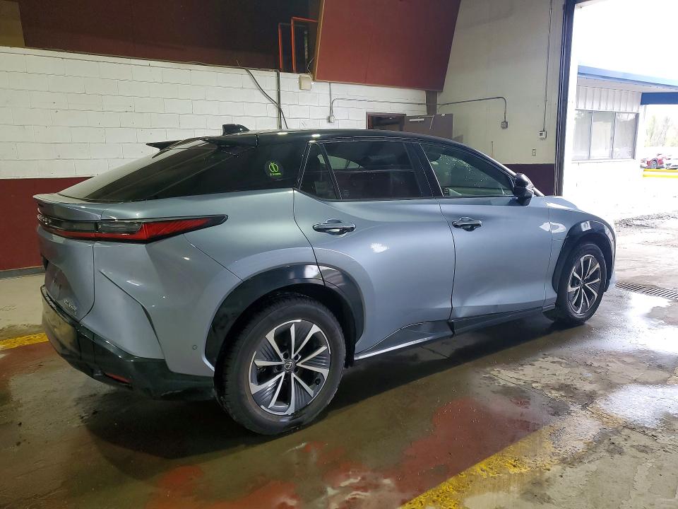 2023 Lexus Rz 450e VIN JTJAAAAB6PA013764 COPART salvage auction — FRONT END, NY - MV-907A SALVAGE CERTIFICATE, sold $12,800 on 2026-07-14 (photo 3)